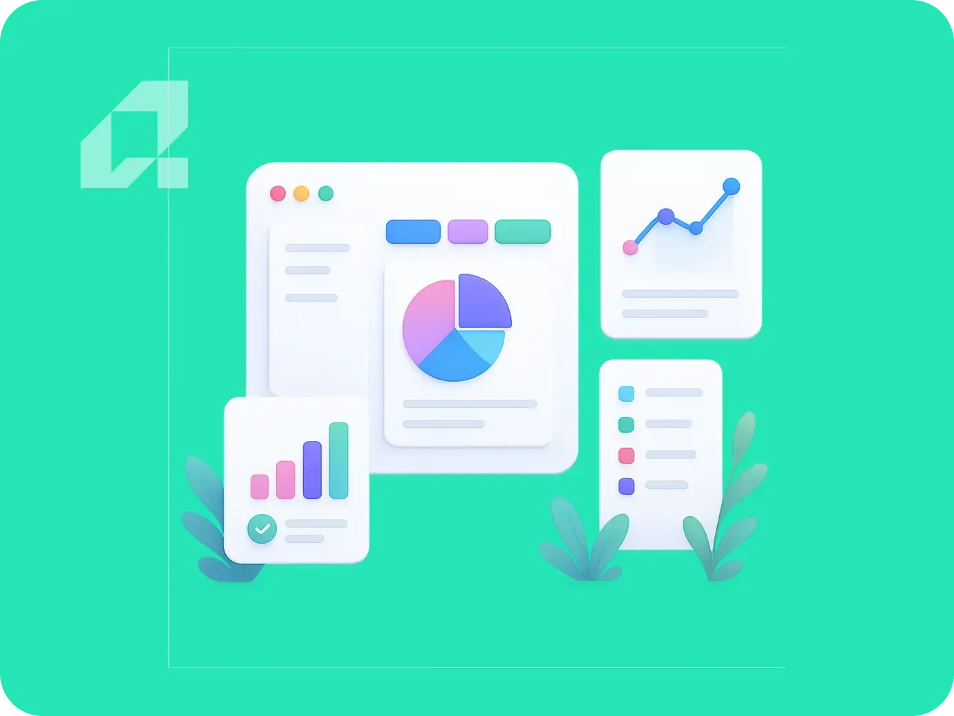 Colorful graphics showing automated payment reminders and debt recovery strategies for stress-free collections.