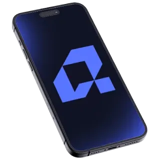 Zdjęcie telefonu z logiem iMakeable