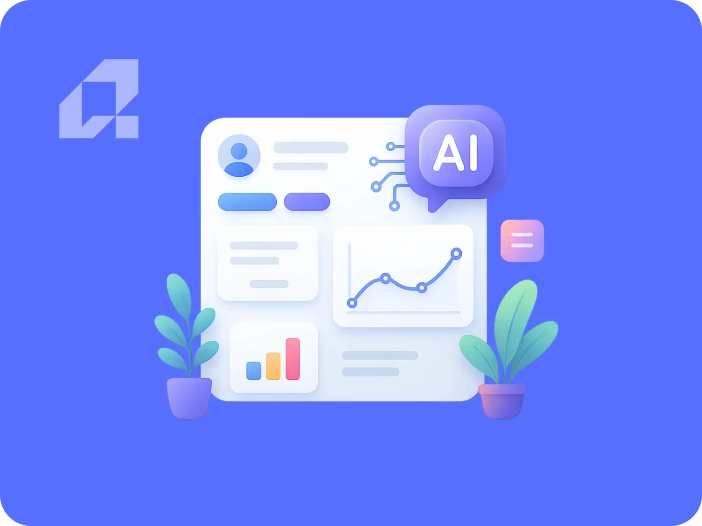 Infografika ilustrująca wyzwania wdrożenia AI w budżetach i sposoby ich uniknięcia.