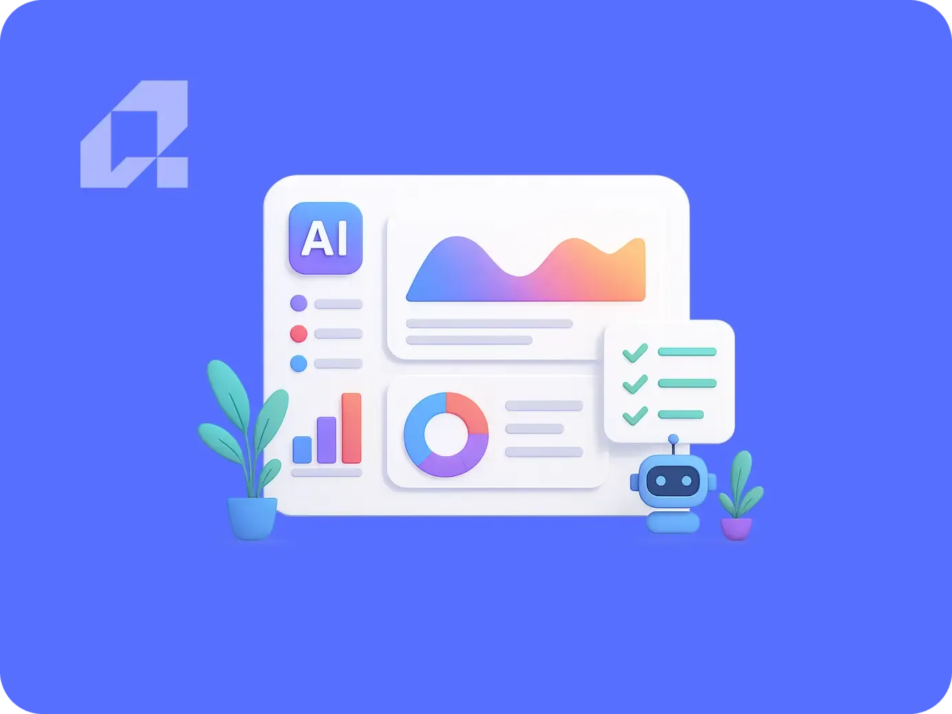 Koszty i architektura agenta AI w sprzedaży: wizualizacja danych i technologii w sprzedaży.