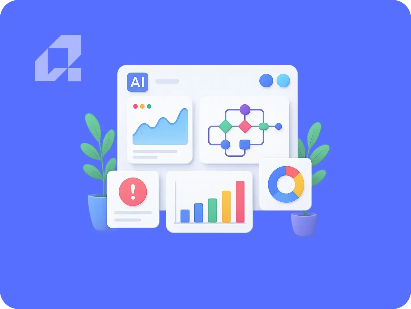 Stabilizacja automatyzacji AI: narzędzia do MLOps i zarządzania wyjątkami w nowoczesnym stylu.