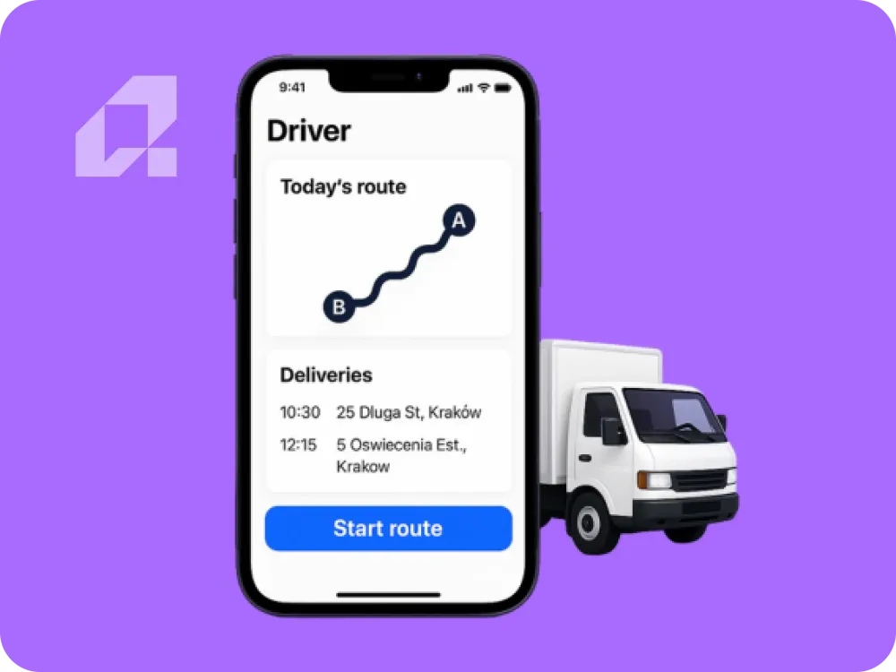 Transport app showcase