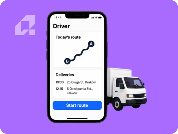 Transport app showcase