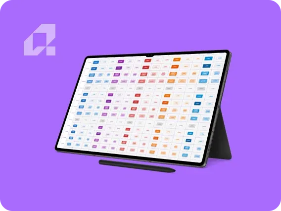 Iconography in iMakeable colors