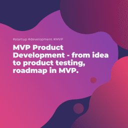 MVP Product Development - from idea to product testing, roadmap in MVP.