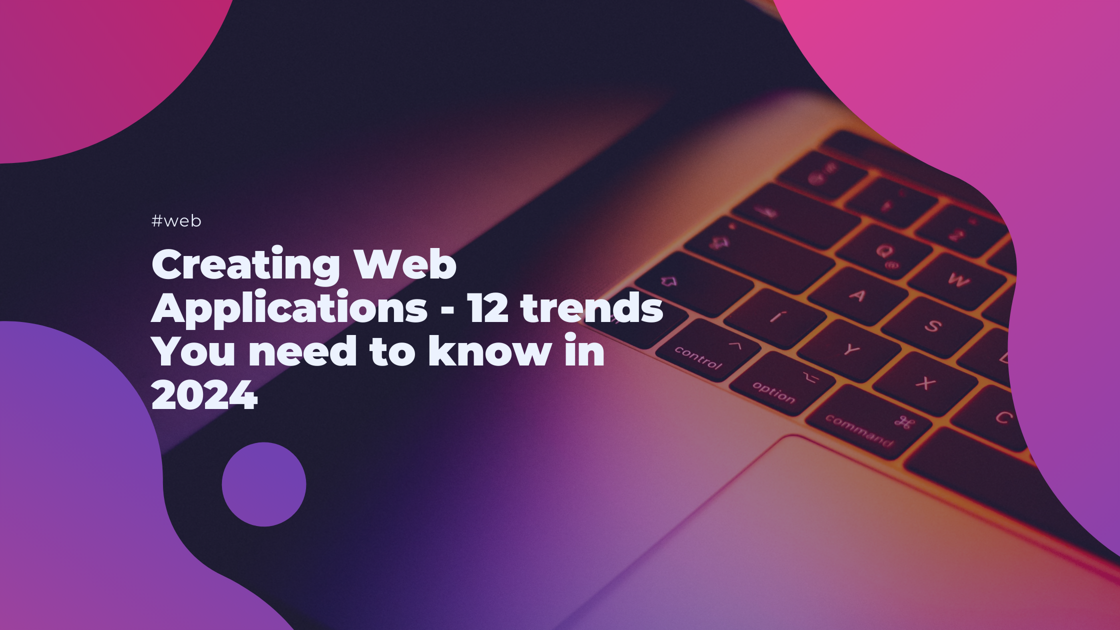 Creating Web Applications - 12 trends You need to know in 2024