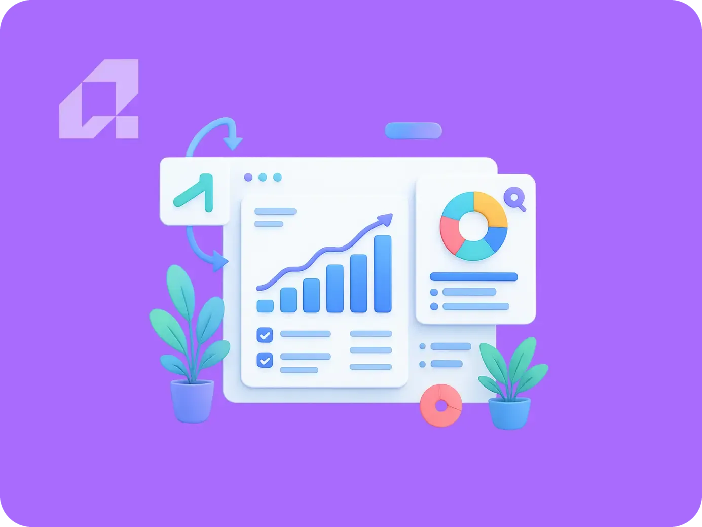 Automatyzacja Księgowości: IDP, Integracja Bankowa i ROI Wyjątkowa grafika ilustrująca automatyzację procesów księgowych i integrację bankową.