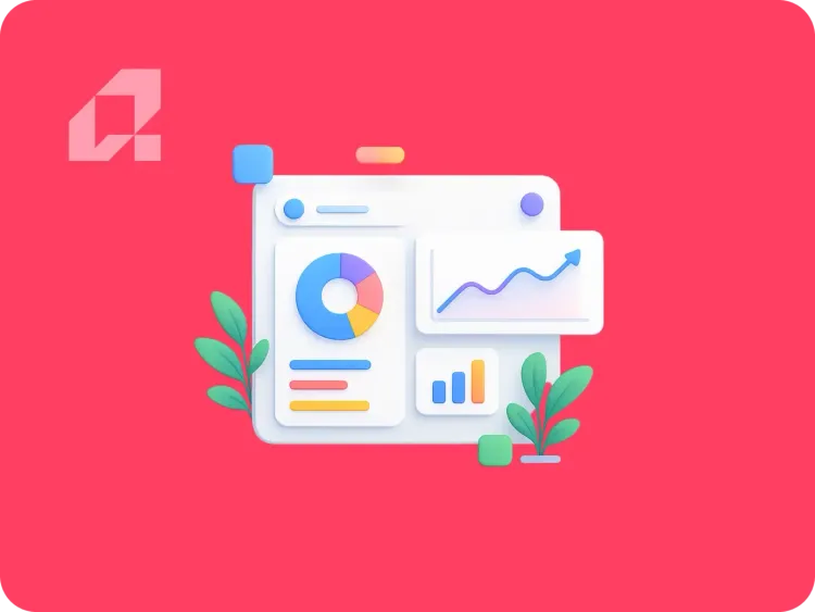 "Big Data w Biznesie 2025: Od Danych do Kluczowych Decyzji" Wizualizacja analizy Big Data w biznesie na 2025 rok, z danymi i wykresami.