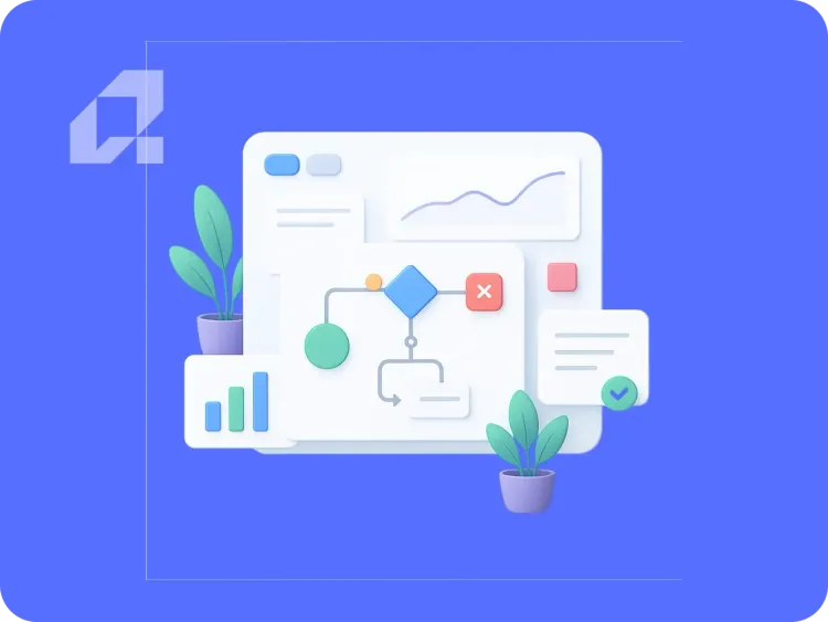 Mapowanie procesów AI: Kluczowe kroki i katalog wyjątków Mapowanie procesów i katalog wyjątków w zakresie wdrożeń AI z ilustracją schematów i analiz.