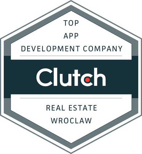 Top App Development company - Real Estate Wrocław CLUTCH BADGE