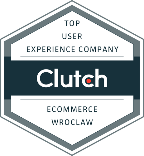 TOP UX COMPANY CLUTCH BADGE