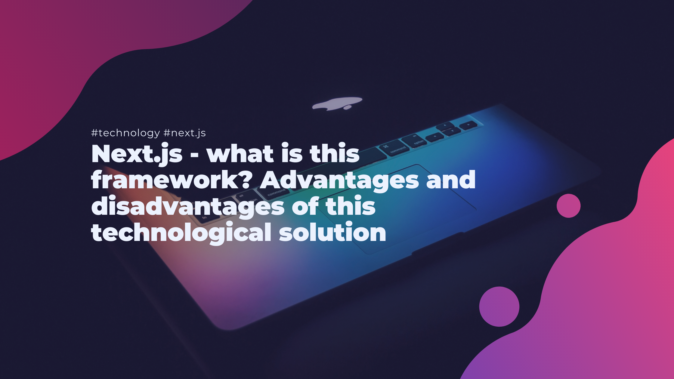 Next.js - what is this framework? Advantages and disadvantages of this technological solution
