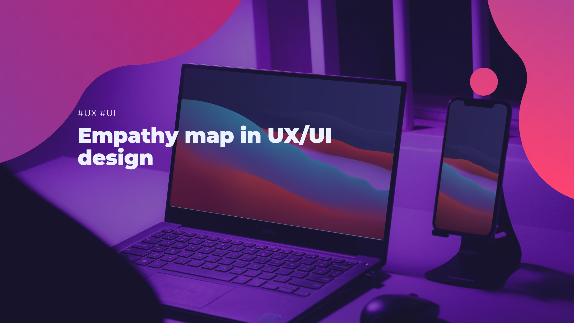 Empathy map in UX/UI design